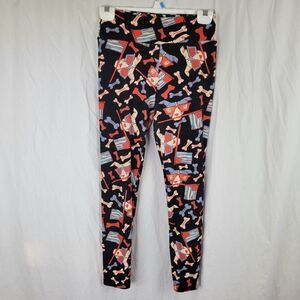 LuLaRoe Pitbull Puppy Celebrate Freedom Leggings‎ One Size Fits All